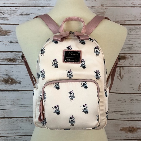rose gold minnie mouse mini backpack